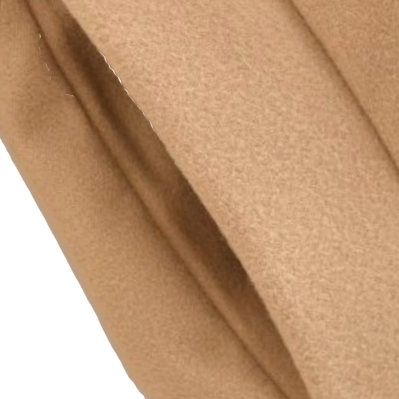 Herve Bernard by Bernard Holtzman Camel Wool Blend Trench Coat - Picture 10 of 10